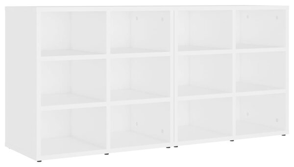 Shoe Cabinets 2 pcs White 52.5x30x50 cm