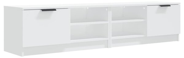 TV Cabinets 2 pcs White 80x35x36.5 cm Engineered Wood