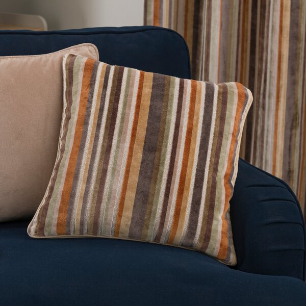 Aliyah Stripe Square Cushion Natural