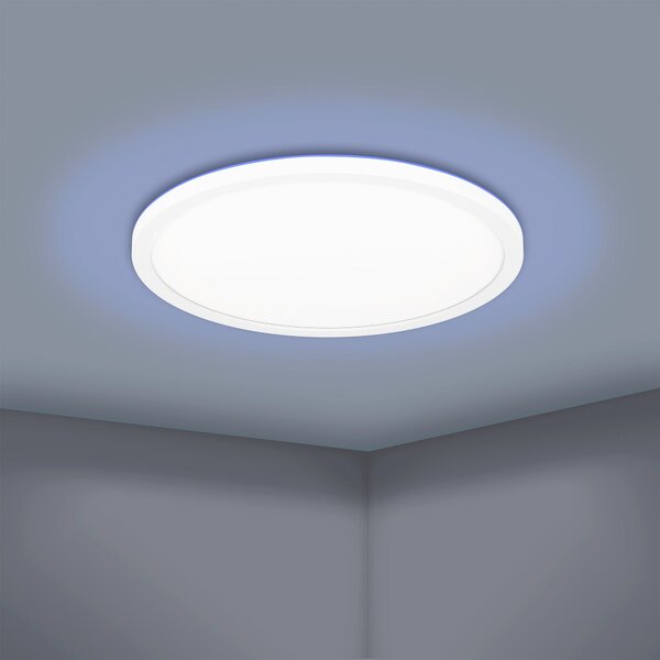 EGLO Rovito-Z Round Flush Ceiling Light White