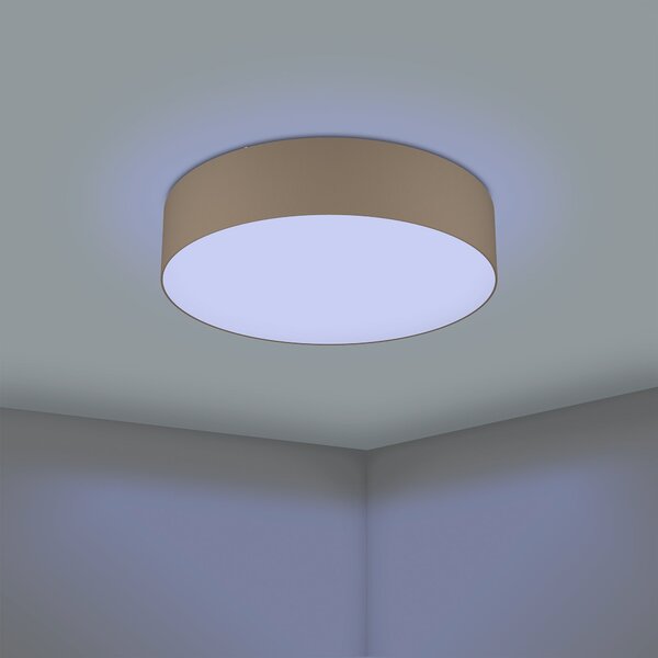 EGLO Romao-LED Z Flush Ceiling Light Brown