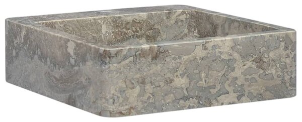 Sink Grey 40x40x12 cm Marble