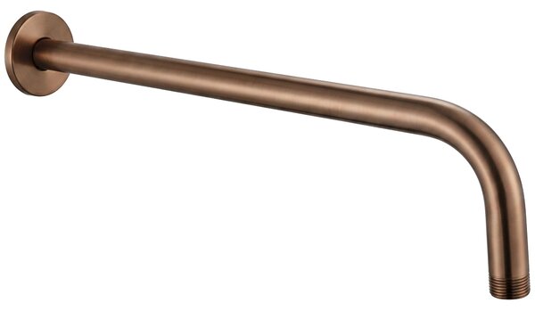 Round shower arm REA JS-9021 40cm Brush copper