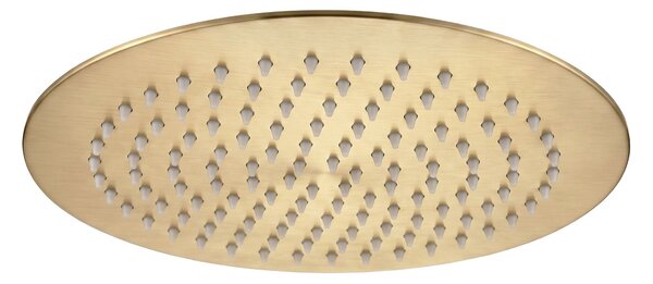 Round rain shower REA JS-P014BG 25cm Brush Gold