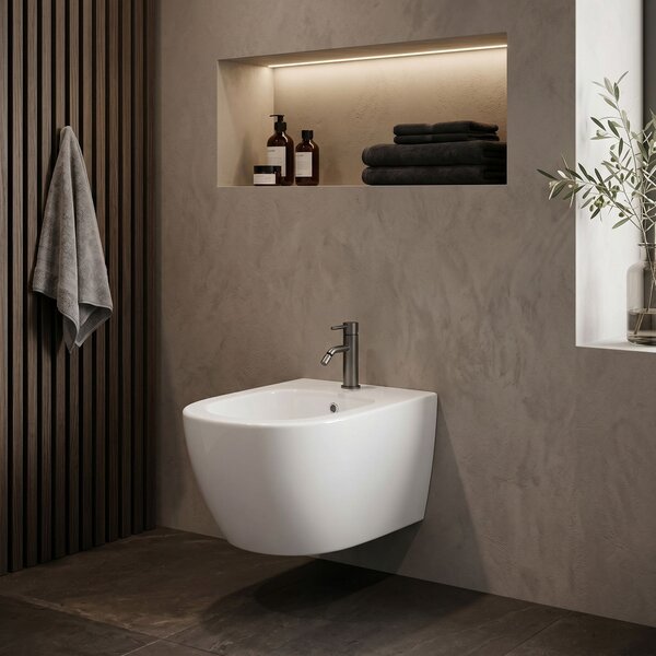 Bidet faucet Rea Lungo Titan
