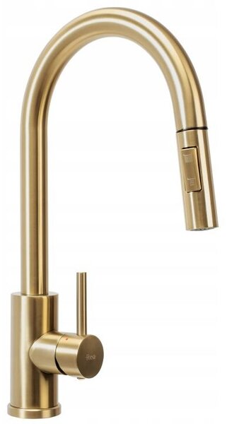 Kitchen faucet Fresh Touch Brush Gold