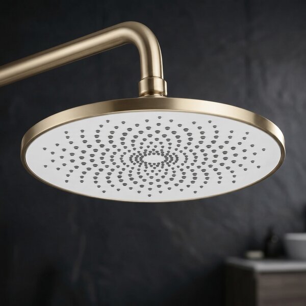 Shower set Rea Rivo Brush Gold