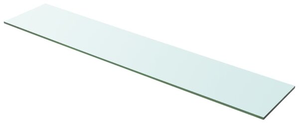 Shelf Panel Glass Clear 100x20 cm