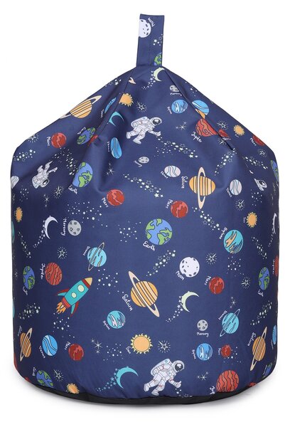 Kaikoo Kids Space Print Beanbag Chair Multicoloured