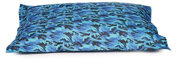 Kaikoo XL Camo Print Floor Cushion Blue