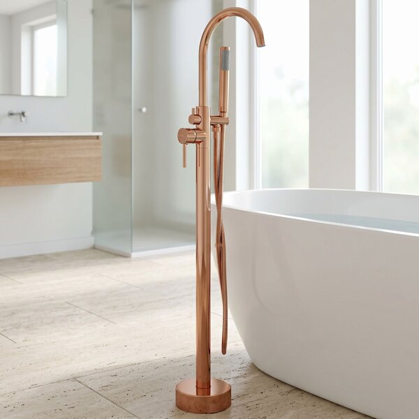 Free-standing faucet Rea Lungo Copper