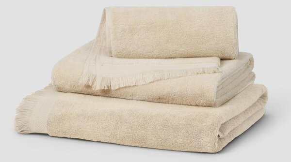 Birch Fringe Edge Cotton Towels | Hand Towel | Piglet in Bed