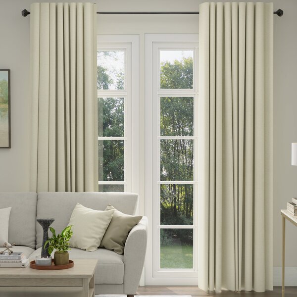 ANTE DECOR Athena Made To Measure Curtains Ivory