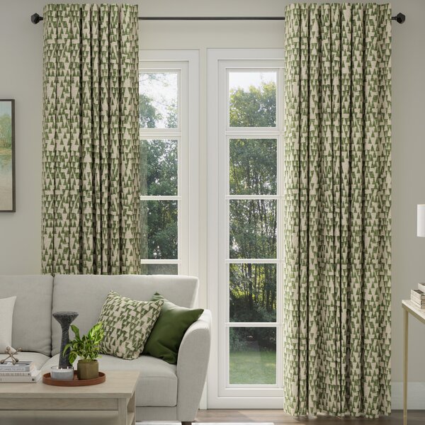 ANTE DECOR Hermes Made To Measure Curtains Cream Forest