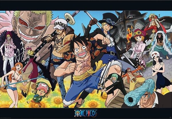 Poster One Piece - Dressrosa