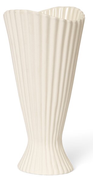 Ferm LIVING Fountain vase 23 cm Off white