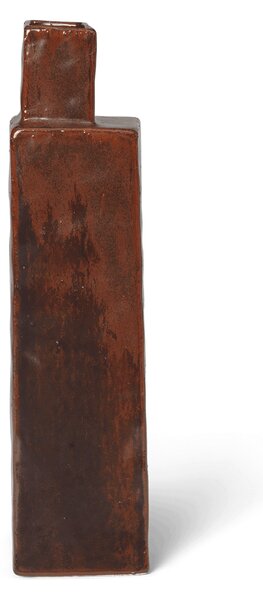 Ferm LIVING Koa vase H40 Red brown