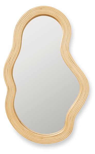 Ferm LIVING Pond mirror medium Rattan