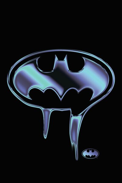 Art Poster Batman - Liquid Symbol, (26.7 x 40 cm)