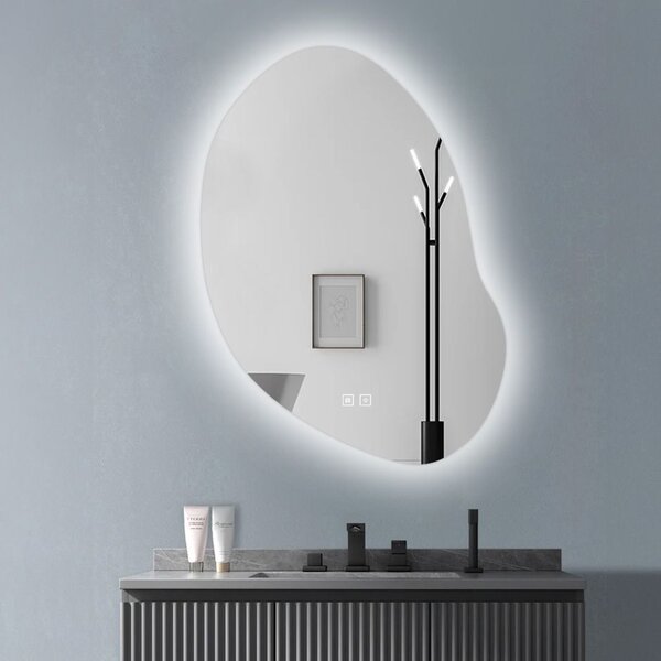 Mirror LED 80x60cm CLOUD C