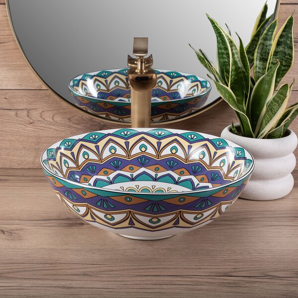 Countertop basin Rea Aztec
