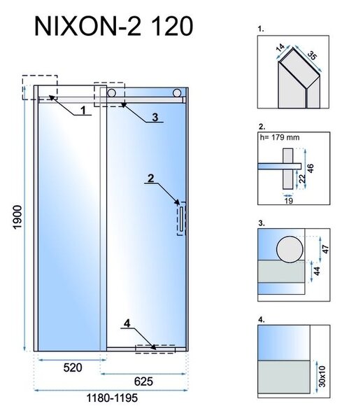 Shower doors Rea Nixon-2 120