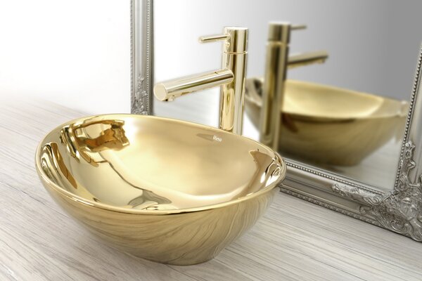 Bathroom faucet Rea Tess High Light Gold