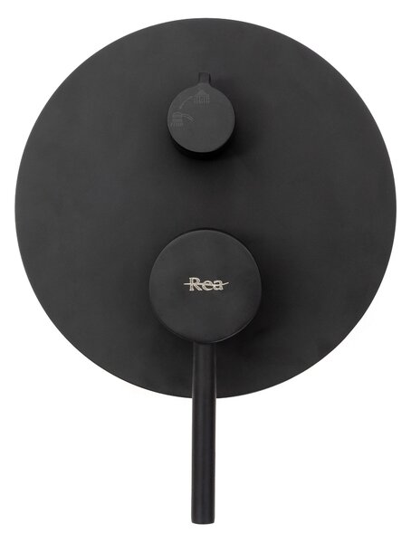 Shower system Rea Lungo Black + BOX