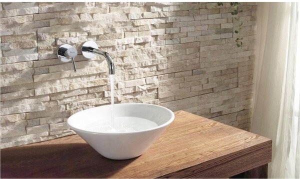 Wall Mounted faucet Rea Lungo Chrome + BOX