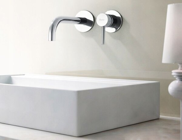 Wall Mounted faucet Rea Lungo Chrome + BOX