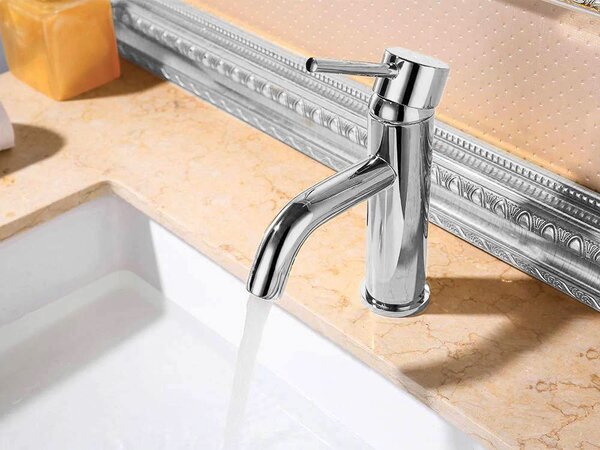 Bathroom faucet Rea Lungo Chrome