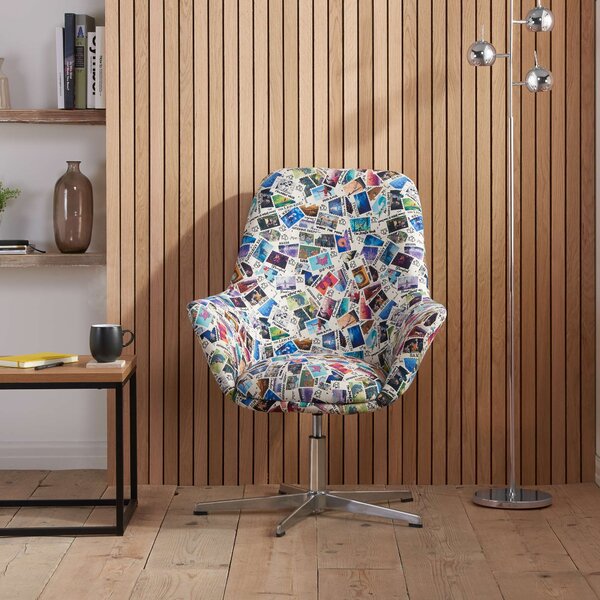 100 Years of Disney Egg Swivel Chair MultiColoured