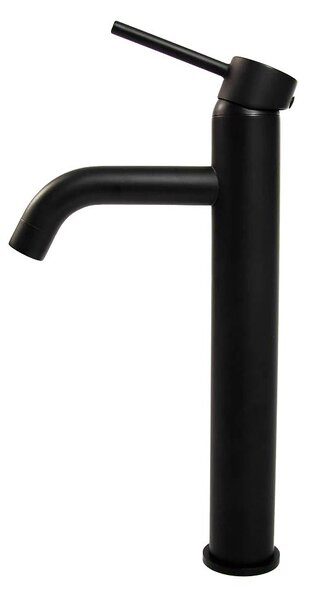 Bathroom faucet Rea Lungo Black High