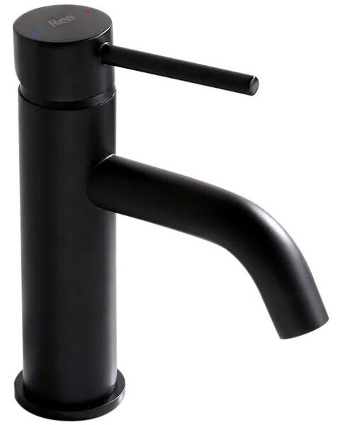 Bathroom faucet Rea Lungo BLACK Low