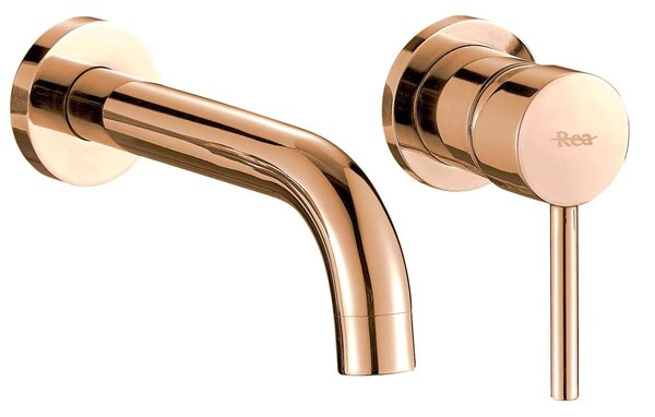 Wall Mounted faucet Rea Lungo Rose Gold + BOX