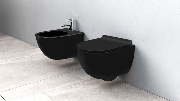 Bidet REA Carlo Mini Black Mat