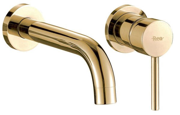 Wall Mounted faucet Rea Lungo Gold + BOX