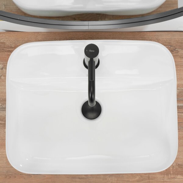 Countertop Basin Rea Martina White