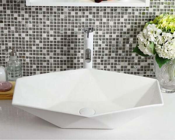 Countertop Basin Rea Vegas White
