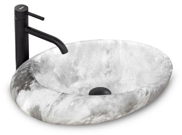 Countertop Basin Rea Roxy C Stone L.GREY