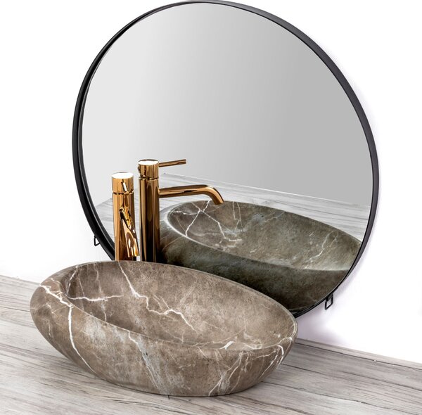 Countertop Basin Rea Roxy B Stone NATURE