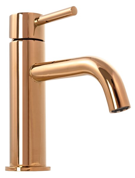 Bathroom faucet Rea Lungo Rose Gold Low