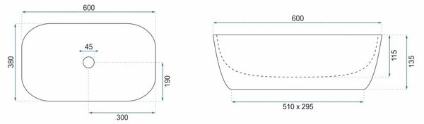 Countertop Basin Rea Jovita