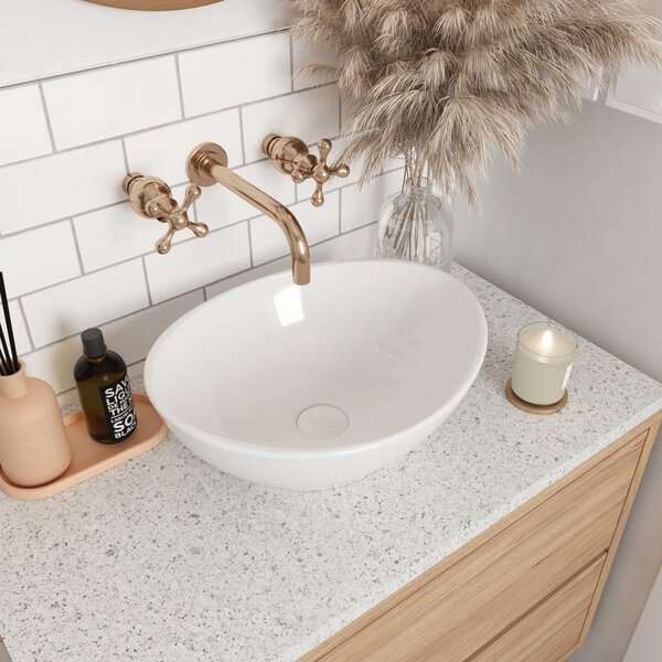 Countertop Basin Rea Sofia Mini White