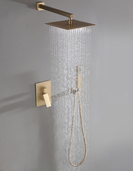 Wall-mounted shower system BENTO GOLD BOX