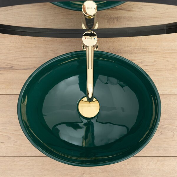 Countertop Basin Rea Sofia Green