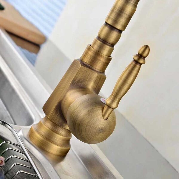 Bathroom faucet Bona Old Gold High