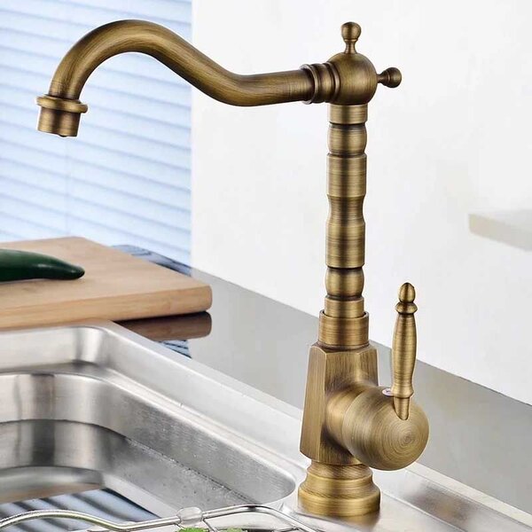 Bathroom faucet Bona Old Gold High