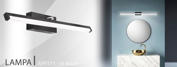 LED Wall Lamp APP373-1W Black