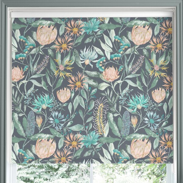Voyage Vitoria Made to Measure Blackout Roller Blind Sapphire